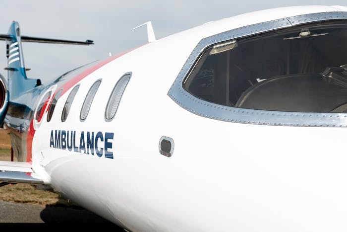 Avion Privé Pour évacuation Médicale à NiceCôte D’Azur