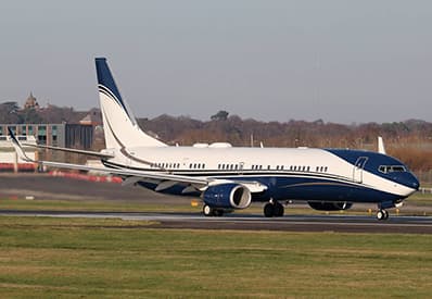 Boeing Business Jet 2 (BBJ2) à Nice Côte D’Azur