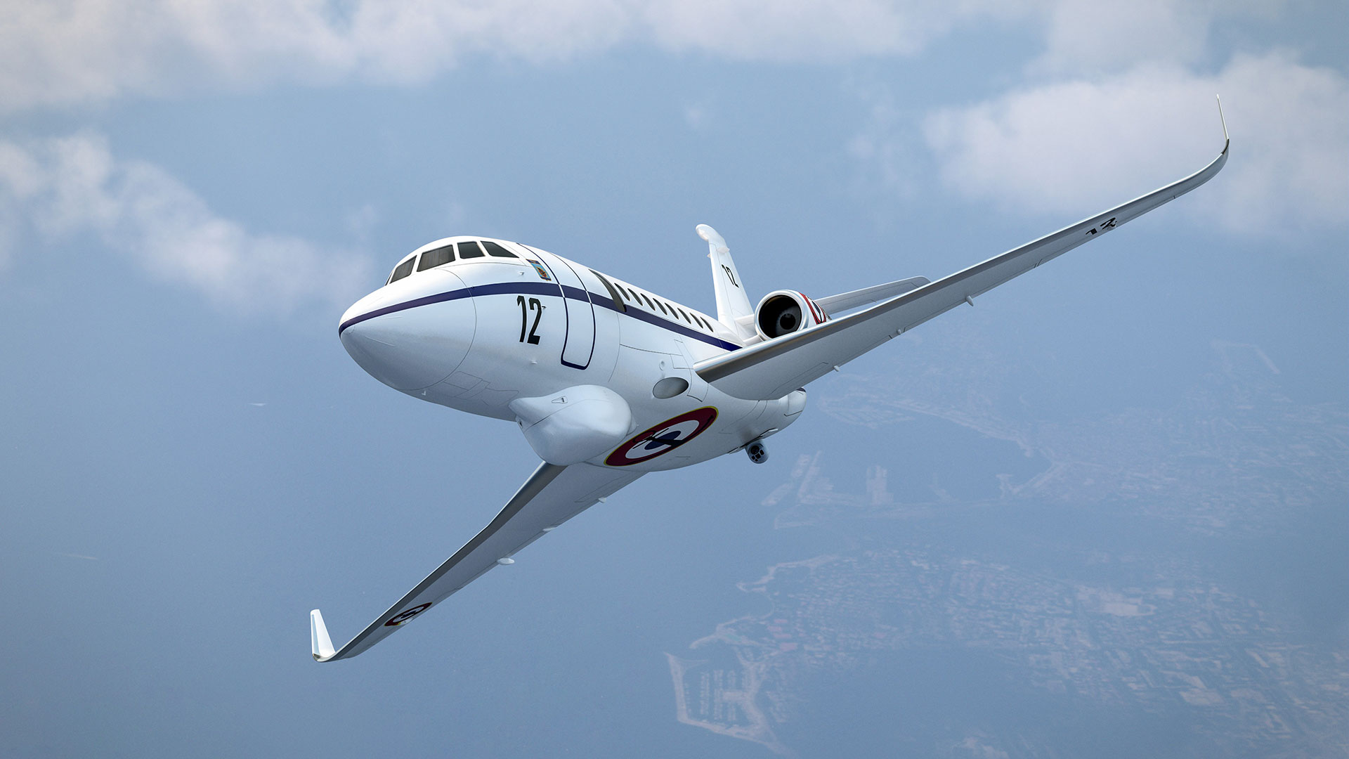 Dassault Falcon 2000LXS à Nice France